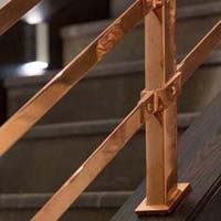 Copper Staircase Railings