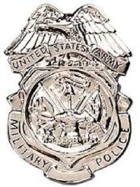 Army Police Badges