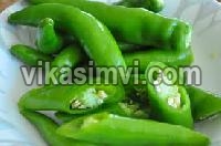 Fresh Green Chili Pepper