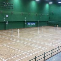 Badminton Court Wooden Flooring