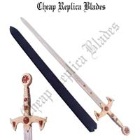 Gold Marto Templar Sword