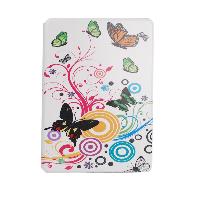 Quality Lovely Butterflies Pu Leather Flip Case with Stand for Apple Ipad 5