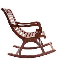 teakwood rocking chair