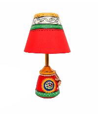 Classy Red Lamp 11 Inches Tall