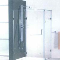 Frameless Shower Enclosure (Hinges)