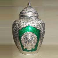 Silver Plated Copper Lucky Kalash