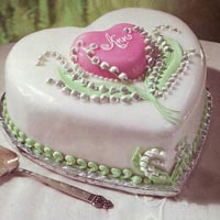 Heart N Heart Cake