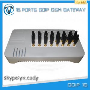 16 Ports Goip GSM Gateway,16 Port GSM VOIP Gateway With Imei Change