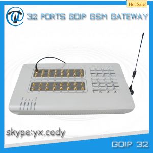 850/900/1800/1900MHz 32 Port GSM VOIP Gateway
