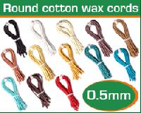 Round Waxed Cotton Cord