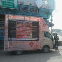Hydraulic Led Truck , Led Screen & Video Wall On Rent / Hire in Delhi, Jaipur, Lukhnow