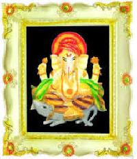 ganesh ji scenery frame