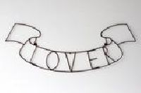LOVER WIRE WALL ART