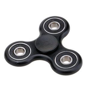 black metal fidget spinner