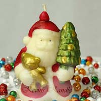 Santa Candle