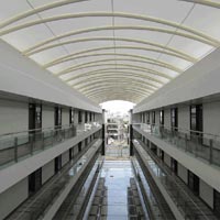Fabric Skylight Roofing Structure