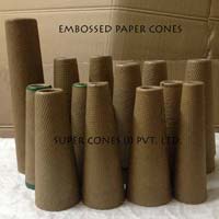 Embossed Paper Cones