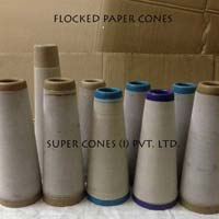 Flocked Paper Cones
