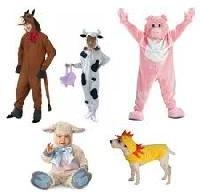 domestic animals costumes