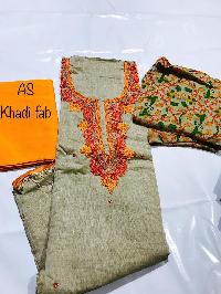 khadi cotton suit