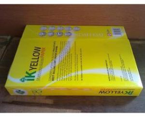 Ik Yellow A4 Copier Paper 80gsm, 70gsm