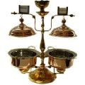Twin Copper Chafing Dish