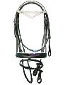 Diamante Padded Leather Bridle