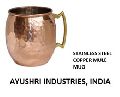 stainless steel copper bear mule mug