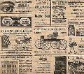 Old Newsprint Paper