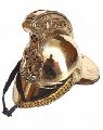 Brass Fireman Armor Helmet