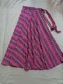 cotton stripes long skirts