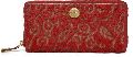 RI2K Women Red Genuine Leather Wallet  (12 Card Slots)