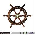 : Wooden Ship Wheel