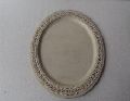 White Antique Charger Plate