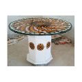 Marble Mosaic inlay table