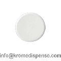 Round Ceramic White Blank Plate