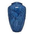 Aluminium Blue Cremation Urn