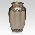 Antique Finish Brass Cremation Urn