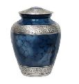 Marble Blue Fire Color Adult Cremation Urns