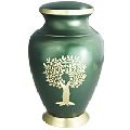 Tree  Life Brass Cremation Urn
