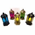 COLOR GLASS LANTERN