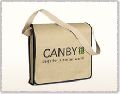 Recycled jute conference tote bags