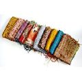 Kantha Silk Reversible Hand Embroidered Scarf