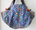 Mirror Embroidery Handmade Tote Bag