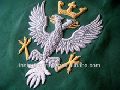 Hand Embroidered Military Crest AND Banner