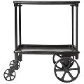 Industrial Cast Iron Serving Trolley