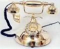 Decorative Antique Style Brass Telephone