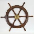 Designer Wooden Ship Wheel