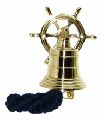 Wheel Brass Ship Bell,