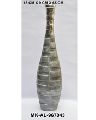 Aluminum Pedestal Decorative Vase